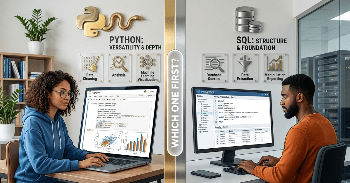डेटा एनालिटिक्स के लिए Python vs SQL: