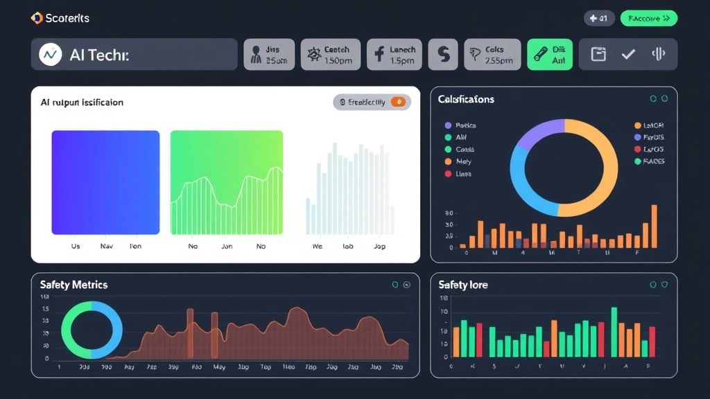 AI safety monitoring dashboard for EdTech platform