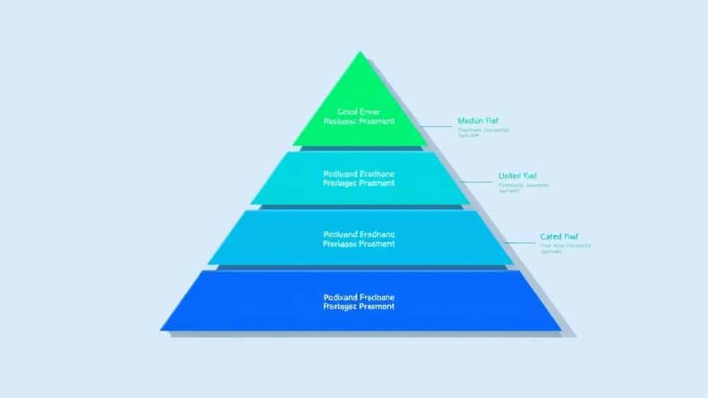 Three-tier pyramid graphic showing Chatbots at base, AI Assistants in middle, AI Agents at top, with capability labels at eac