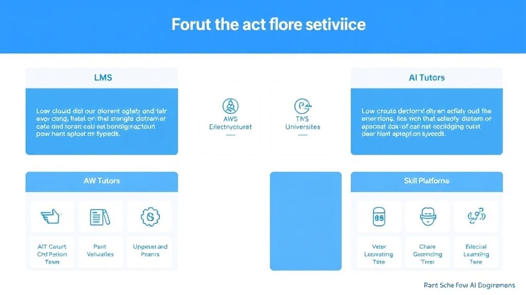 A three-column feature matrix showing AWS, GCP, and Azure logos at the top with service icons and use case labels below each,