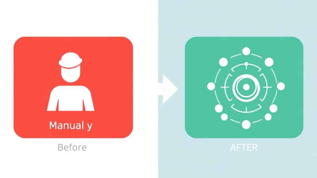 A before-and-after data visualisation. Left panel: a black box model with “Why?” question marks around it and a 6