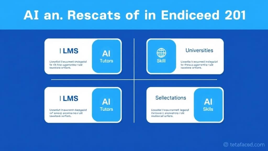 Four-panel grid showing humanoid robots in a factory, warehouse, elder care home, and construction site